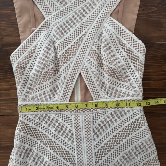 BCBGMaxAzria White Lace Maxi Dress - Picture 8 of 10